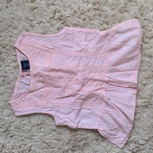 Toddler embroidered tank top